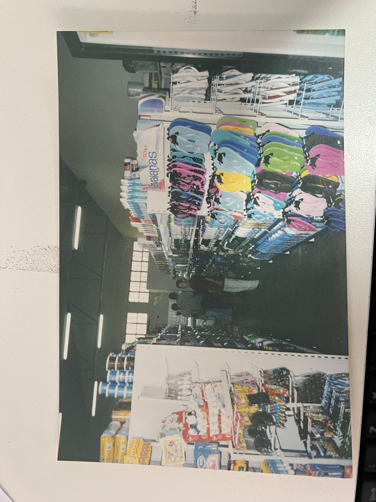 Seção de produtos variados